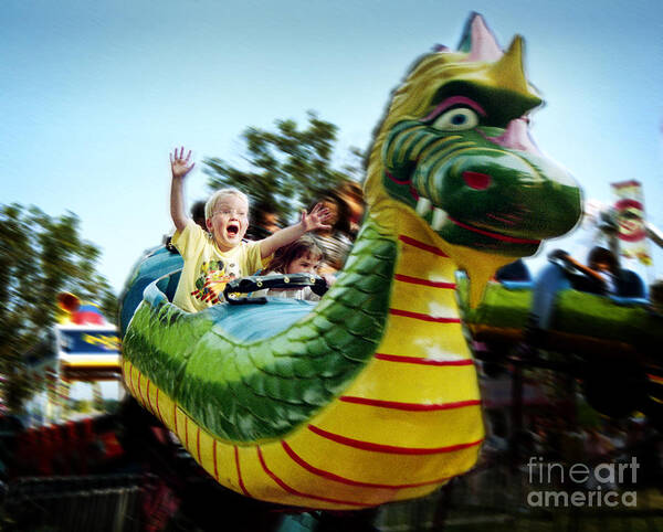 Color Poster featuring the photograph Ride by Tom Brickhouse