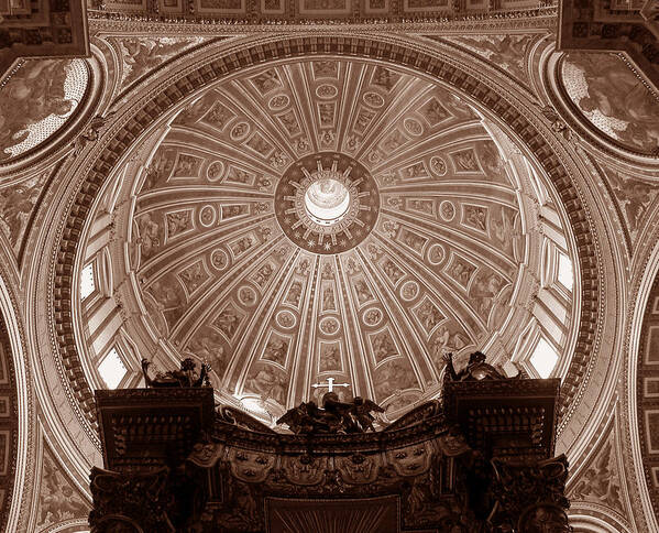 Saint Peters Poster featuring the photograph Saint Peter Dome by Michael Kirk