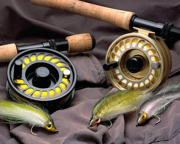 Saltwater Fly Fishing Rods, Reels Poster by Theodore Clutter - Science  Source Prints - Website
