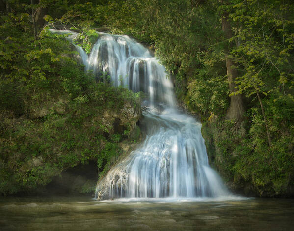 Jemmy Archer Poster featuring the photograph Shenandoah Waterfall by Jemmy Archer