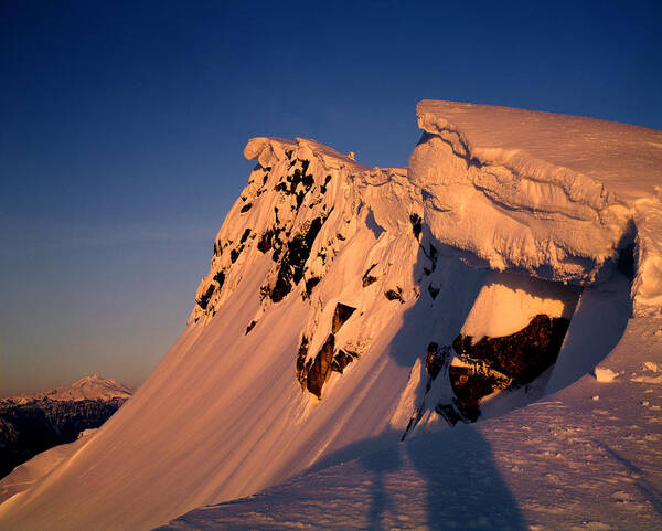 Summit Poster featuring the photograph 2M4414-Summit of Mt. Pilchuck by Ed Cooper Photography