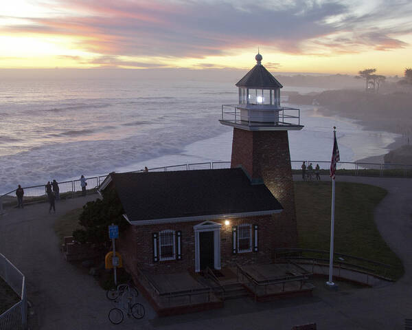 Lighthouse Poster featuring the photograph Surf Museum by Neal Martin