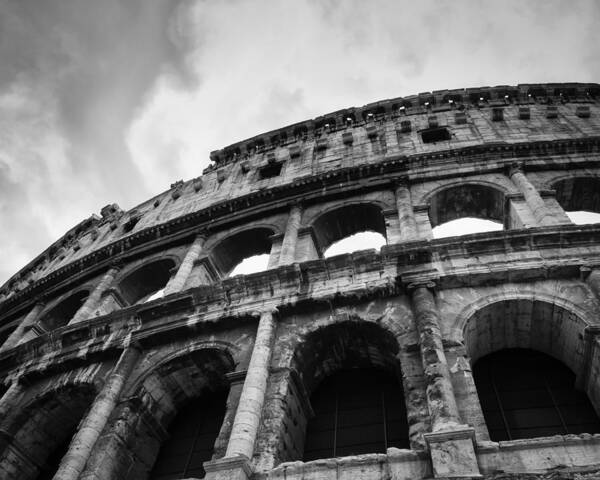 Colosseum Poster featuring the photograph The Colosseum by Kyle Wasielewski