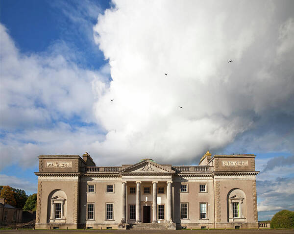 Photography Poster featuring the photograph The Entrance To Emo Court Designed by Panoramic Images