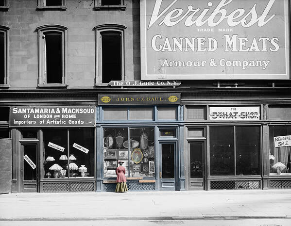 New York Poster featuring the photograph Window Shopper by Andrew Fare