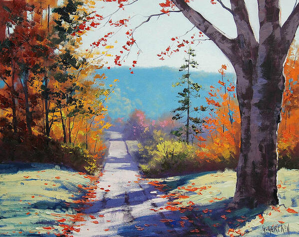  Fall Poster featuring the painting Autumn Delight by Graham Gercken