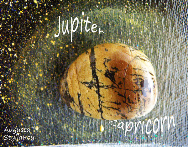 Augusta Stylianou Poster featuring the painting Barack Obama Jupiter by Augusta Stylianou