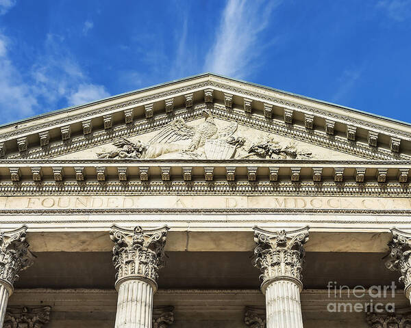 Americana Poster featuring the photograph First Bank of the USA by John Greim