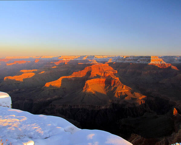 Grand Canyon Poster featuring the photograph Grand Canyon Sunrise by Judy Wanamaker