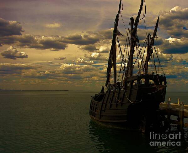 Pirates Poster featuring the photograph Notorious the Pirate Ship by Blair Stuart