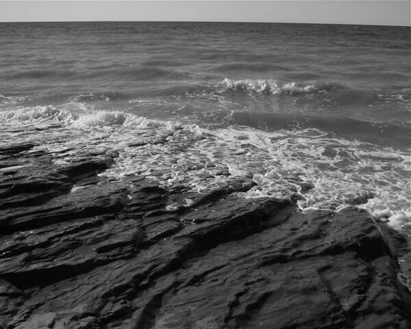 Rocks Poster featuring the photograph Water on the Rocks by Eli Tynan