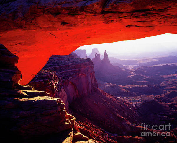 Canyonlands Poster featuring the photograph Mesa Arch Sunrise 3 by Tracy Knauer