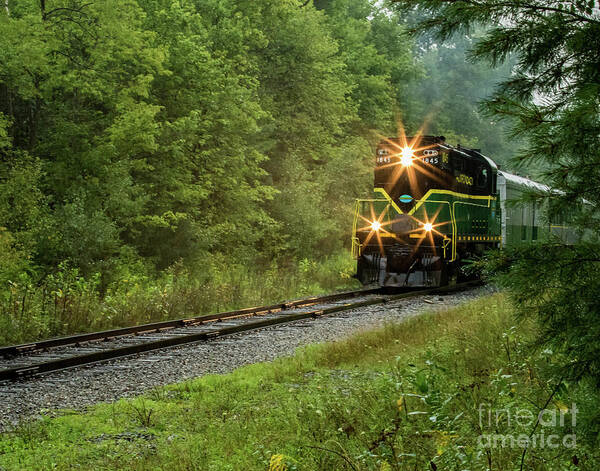 Adirondack Poster featuring the photograph Adirondack RR by Phil Spitze