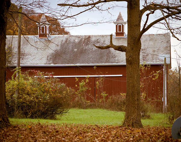Barn Poster featuring the photograph Bender Barn by Tim Fitzwater