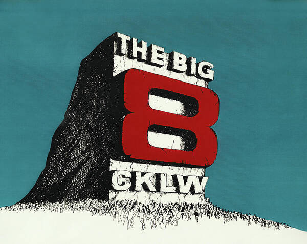 Cklw Poster featuring the photograph Big 8 Monolith by Thomas Leparskas