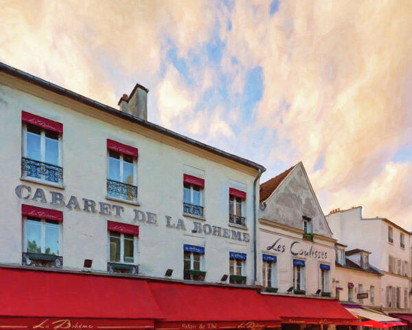 Paris Poster featuring the photograph Cabaret - Montmartre, Paris by Melanie Alexandra Price