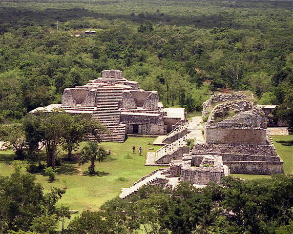 Mayan Poster featuring the photograph Chichen Itza by Michael Peychich