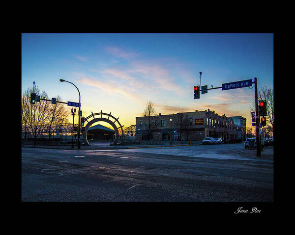 Demers Avenue Poster featuring the photograph Demers Morning by Jana Rosenkranz