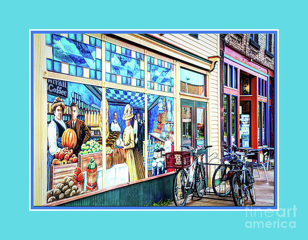 Island Poster featuring the photograph Dhooge's Grocery Store Mural #11 by Deborah Klubertanz