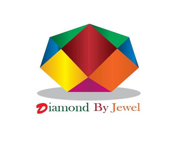 Diamond Poster featuring the digital art Diamond Art by Jewel Rana