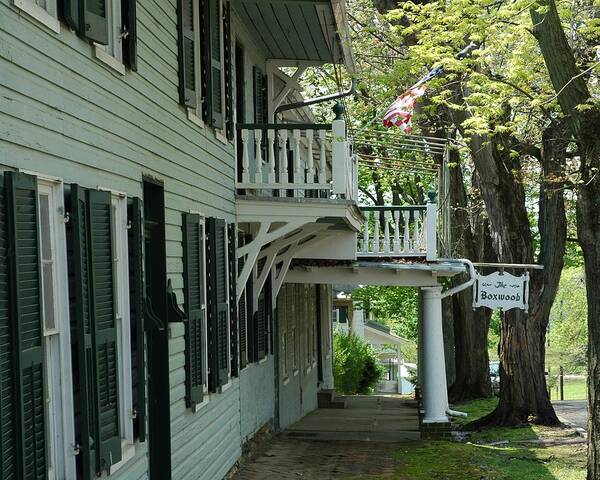 Dielman Inn Poster featuring the photograph Dielman Inn by Mary Briggeman