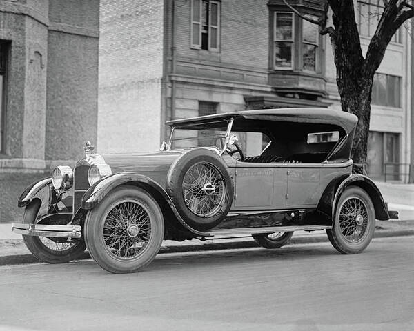 Dusenberg Poster featuring the photograph Dusenberg Car circa 1923 by Anthony Murphy