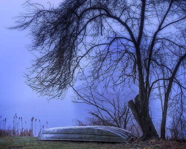 Abbott Poster featuring the photograph Fogbound by Alan Raasch