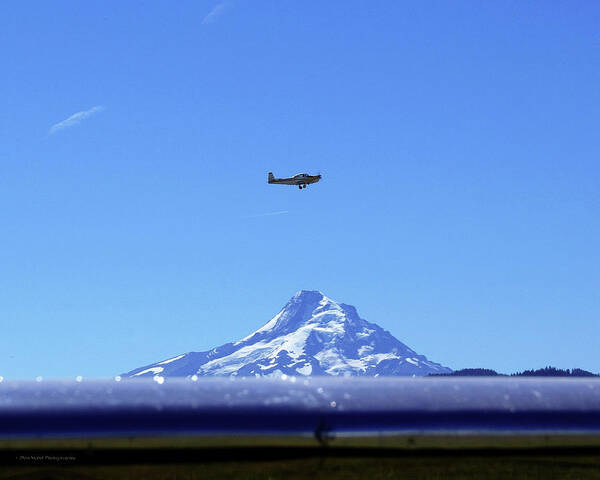 Airplane Poster featuring the photograph Hood River Fly In by Don Siebel