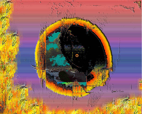 Galaxies Poster featuring the digital art Inw_20a5569_blankets by Kateri Starczewski