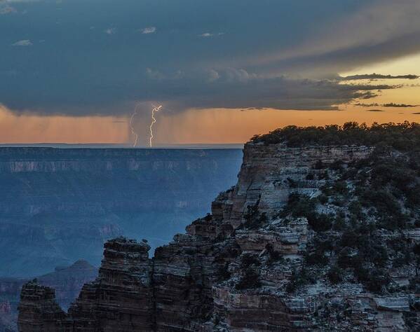 Arizona Poster featuring the photograph Light up the sky by Gaelyn Olmsted