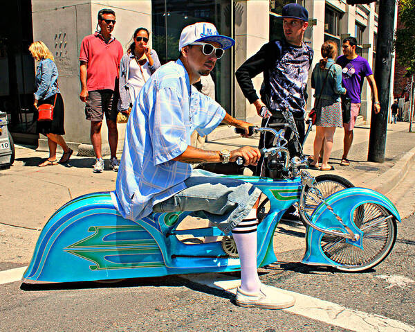 Bicycle Poster featuring the photograph Nice Bike by Steve Natale