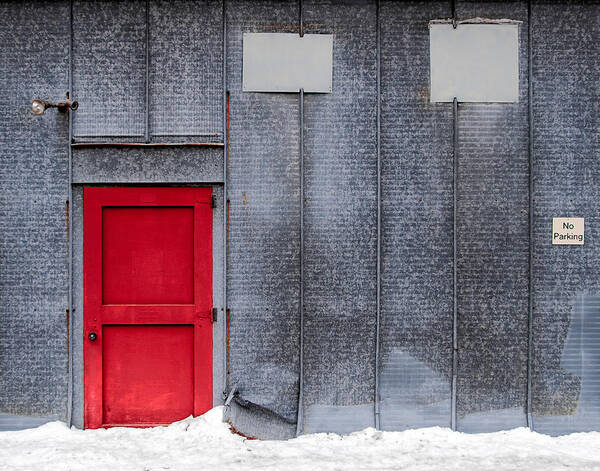 Madison Poster featuring the photograph Red Door to Summer by Todd Klassy
