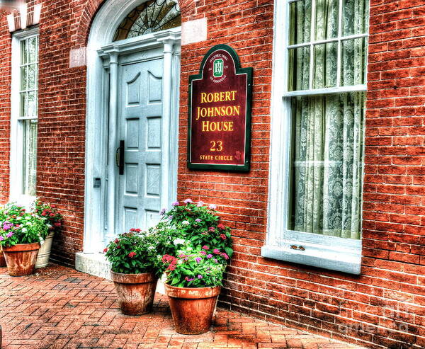 Annapolis Poster featuring the photograph Room at the Inn by Debbi Granruth