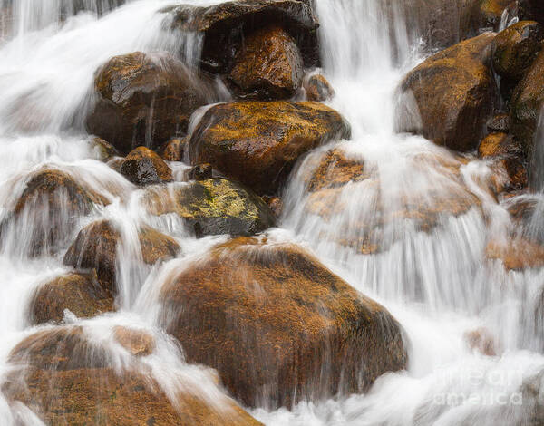 Waterfall Poster featuring the photograph Serenity Central by Chris Scroggins