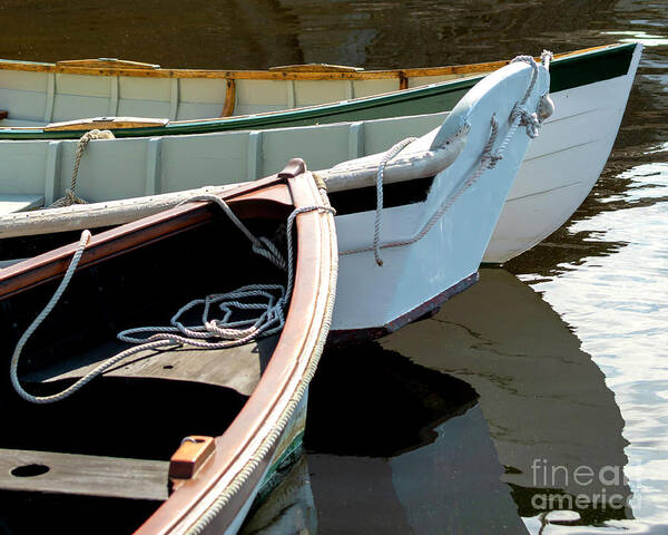 Boat Poster featuring the photograph Waiting On You by Joe Geraci