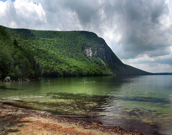 Willoughby Poster featuring the photograph Willoughby Lake in Westmore Vermont by Nancy Griswold