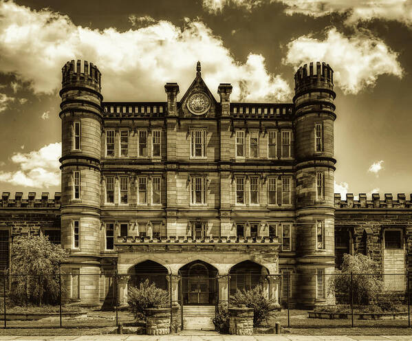 West Virginia State Penitentiary Poster featuring the photograph The West Virginia State Penitentiary #2 by Mountain Dreams