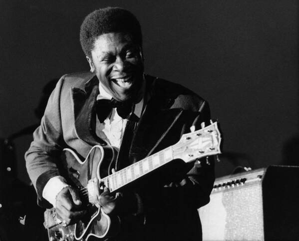 B.b. King Poster featuring the photograph Photo Of Bb King #5 by David Redfern