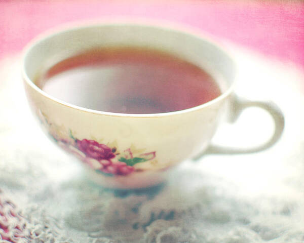 Tea Cup Poster featuring the photograph Infusion by Lupen Grainne