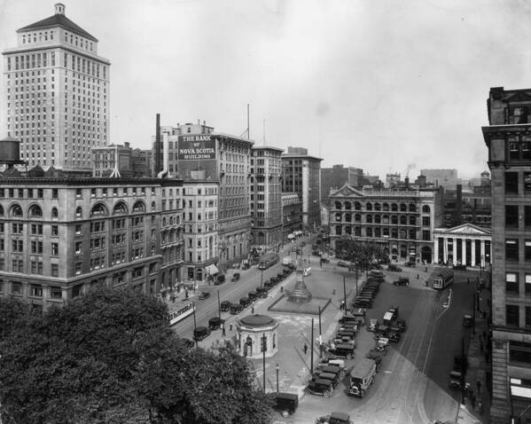 1930-1939 Poster featuring the photograph Montreal by Fox Photos