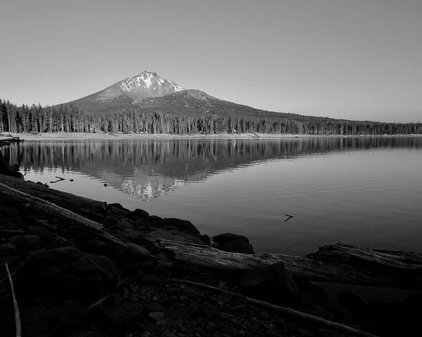 Landscape Poster featuring the photograph Mount McLoughlin #1 by Brett Harvey