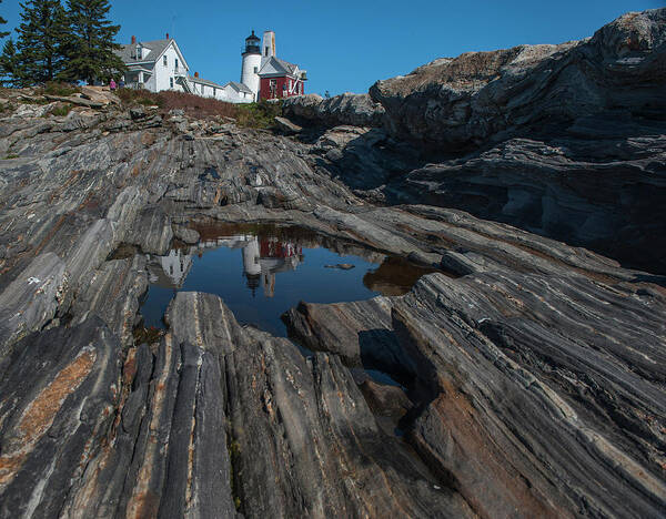 Pemaquid Poster featuring the photograph Pemaquid Lighthouse by Rick Hartigan