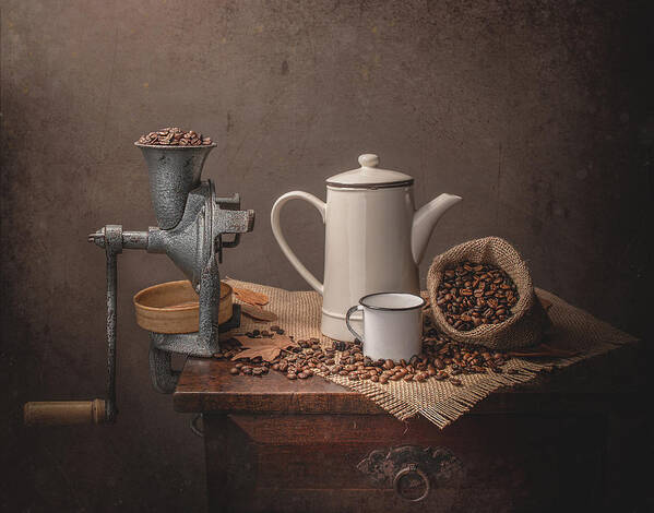 Coffee Poster featuring the photograph Pure Coffee by Margareth Perfoncio