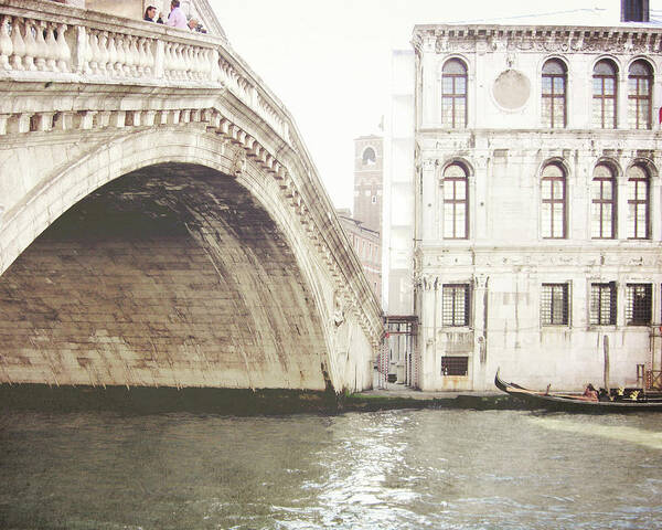 Rialto Bridge Poster featuring the photograph Rialto by Lupen Grainne