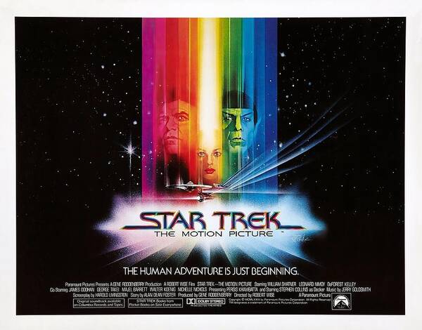 1970s Poster featuring the photograph Star Trek, The Motion Picture -1979-. by Album