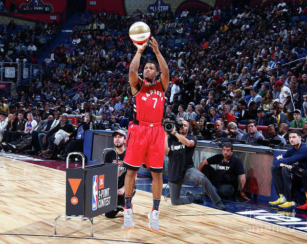 Kyle Lowry Poster featuring the photograph Kyle Lowry #2 by Nathaniel S. Butler