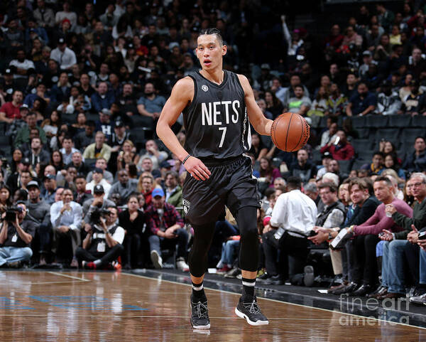 Jeremy Lin Poster featuring the photograph Jeremy Lin #5 by Nathaniel S. Butler