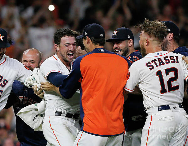 Alex Bregman Poster featuring the photograph Alex Bregman #8 by Bob Levey