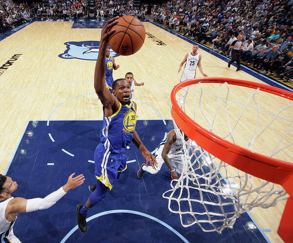 Kevin Durant Poster featuring the photograph Kevin Durant by Joe Murphy