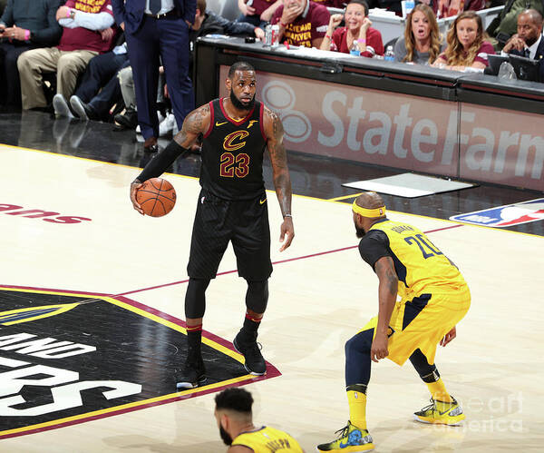Lebron James Poster featuring the photograph Lebron James #86 by Nathaniel S. Butler